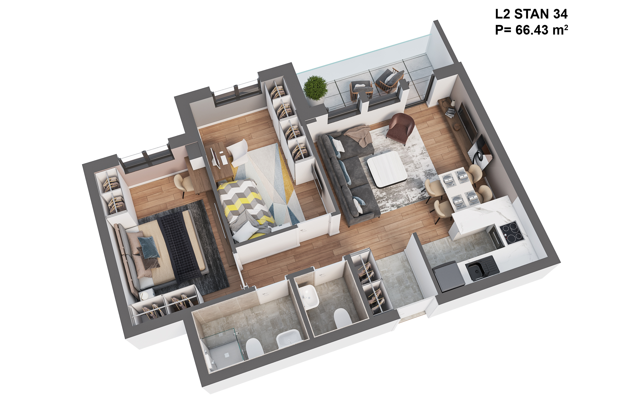 L02 S34, Led Residence